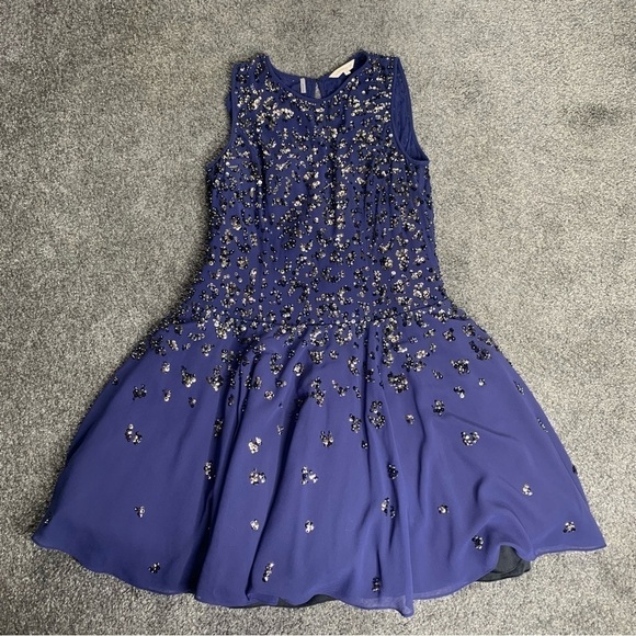 Rebecca Taylor beaded evening party dress - Picture 1 of 13